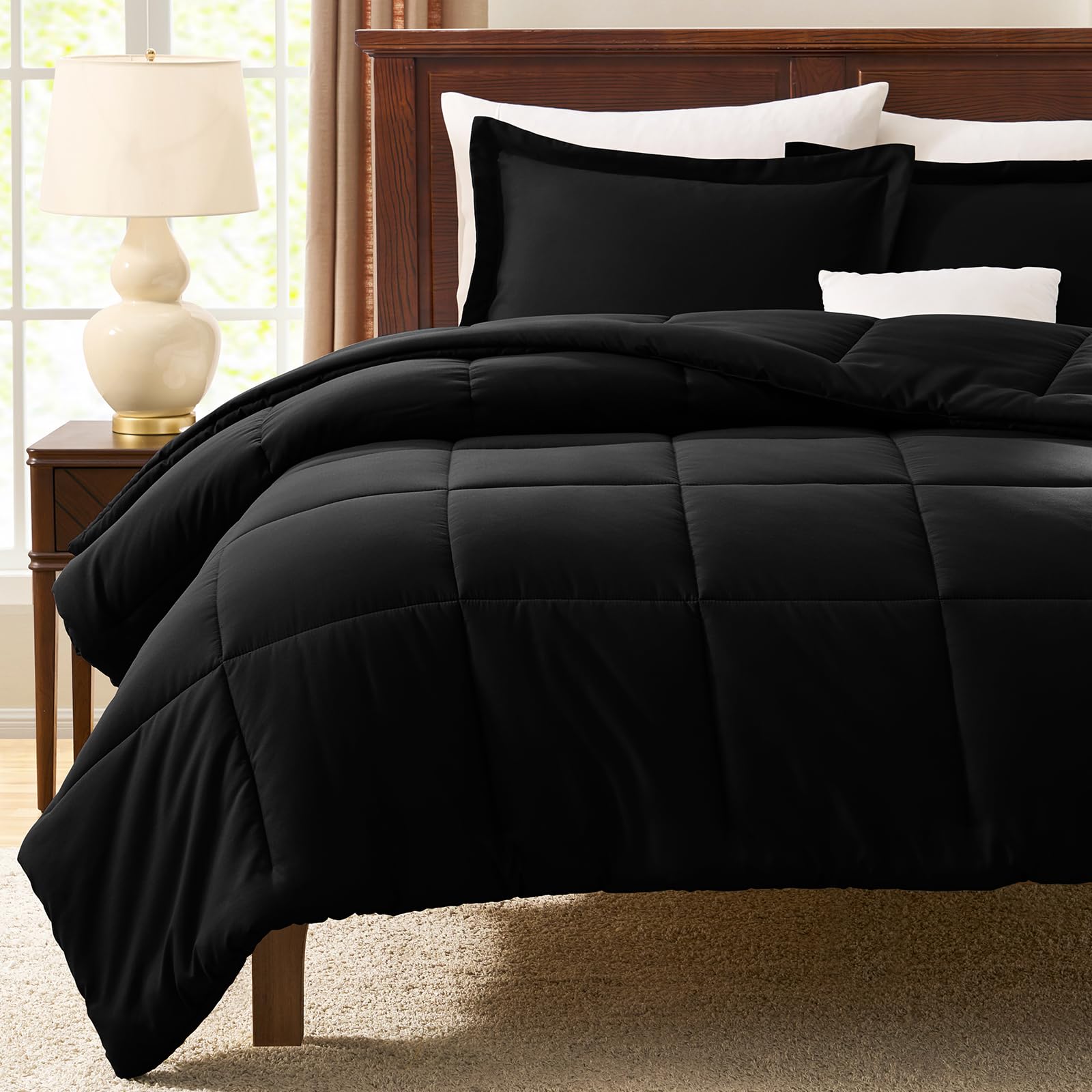 CozyLux all-season softness provides year-round comfort.