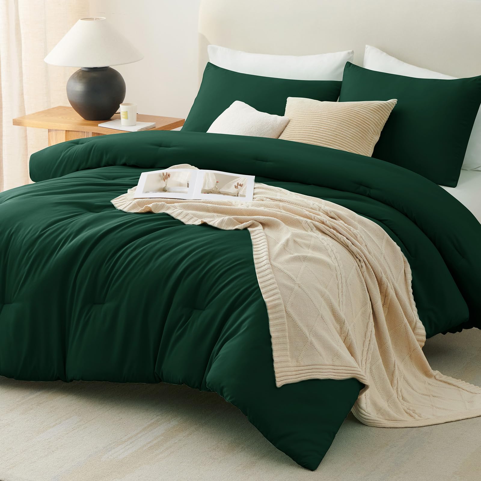 CozyLux all-season softness offers year-round warmth without heavy weight.