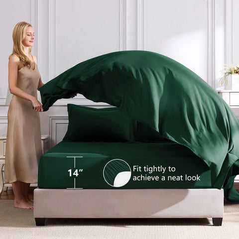 CozyLux seven-piece bed-in-a-bag contents offer complete bedding upgrade
