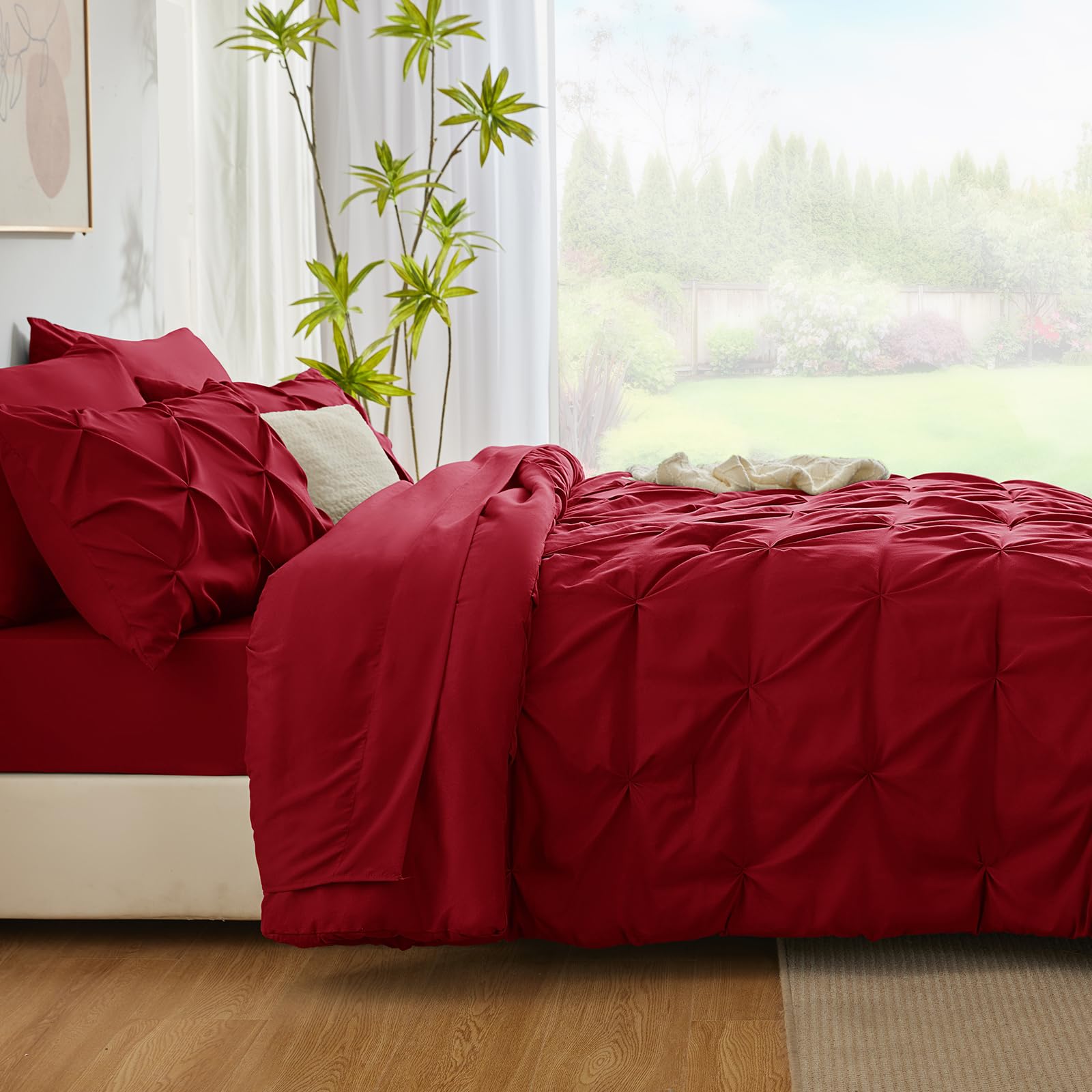 CozyLux seven-piece bed-in-a-bag covers basics in a single package.