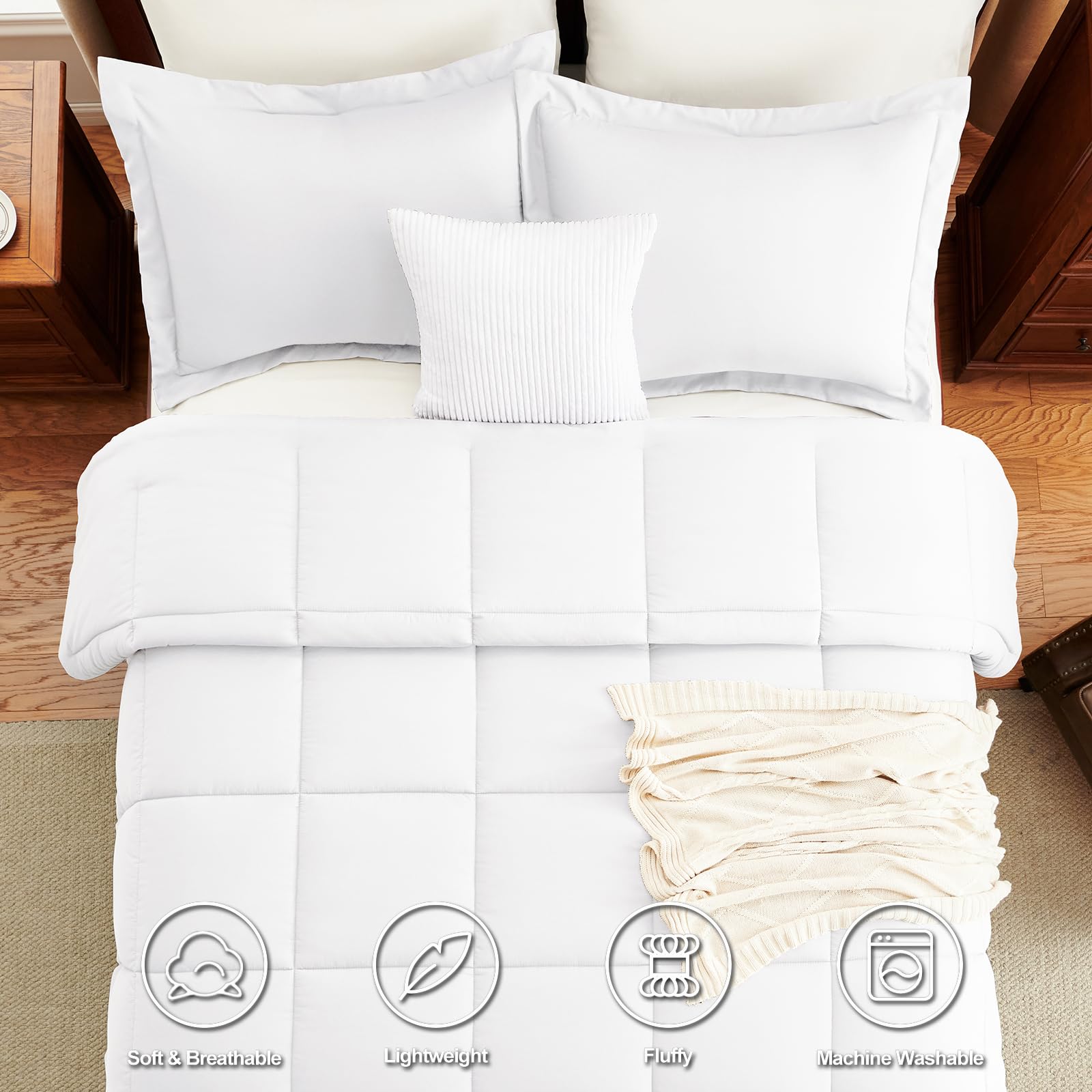 CozyLux OEKO-TEX certified bedding ensuring safe, family-friendly use.