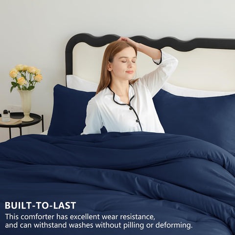 CozyLux breathable microfiber fabric for year round comfort