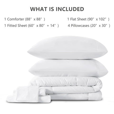 CozyLux comforter box stitching detail for durable fill stability.