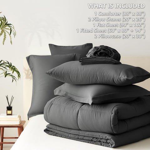 CozyLux comforter box stitching maintains even fill.