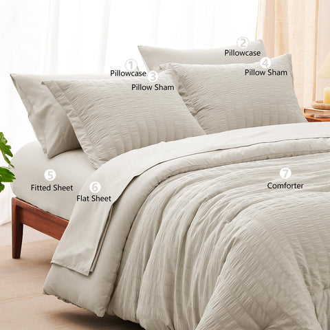 Close-up of CozyLux comforter wrinkle texture and cozy microfiber warmth