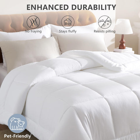 CozyLux Oeko-Tex certified comforter guarantees a safe, clean bedding option for families