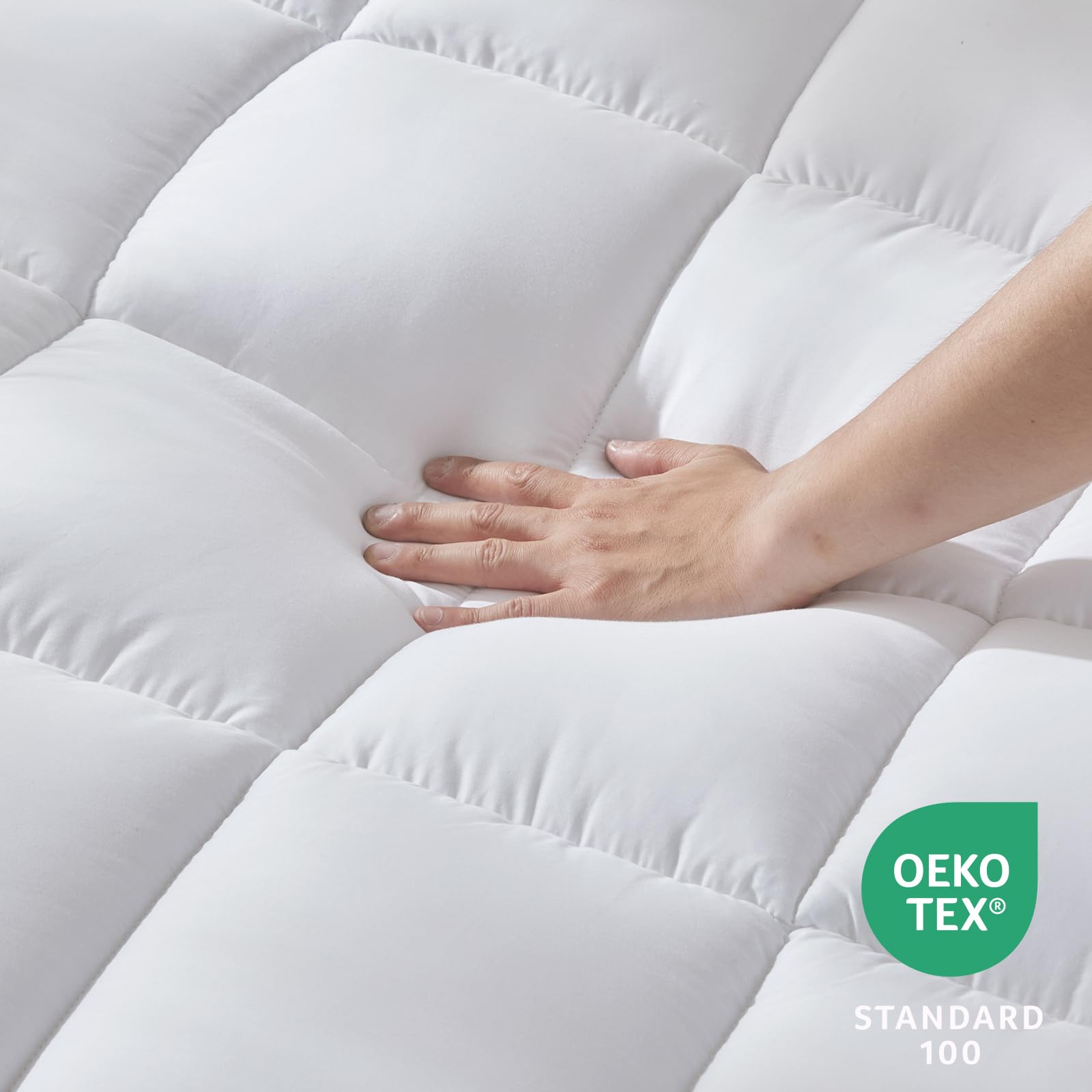 CozyLux deep-pocket 21-inch fit for tall mattresses