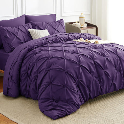 CozyLux deep-pocket fitted sheet shown on mattress up to 14 inches for secure fit