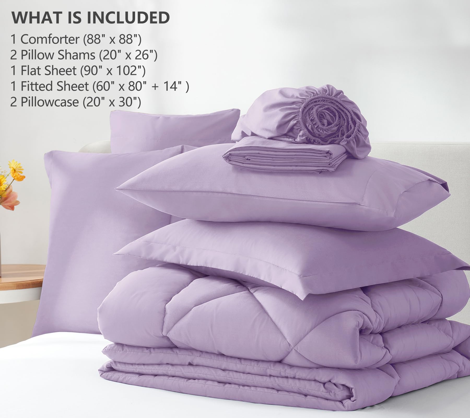 CozyLux down alternative fill feels soft and fluffy