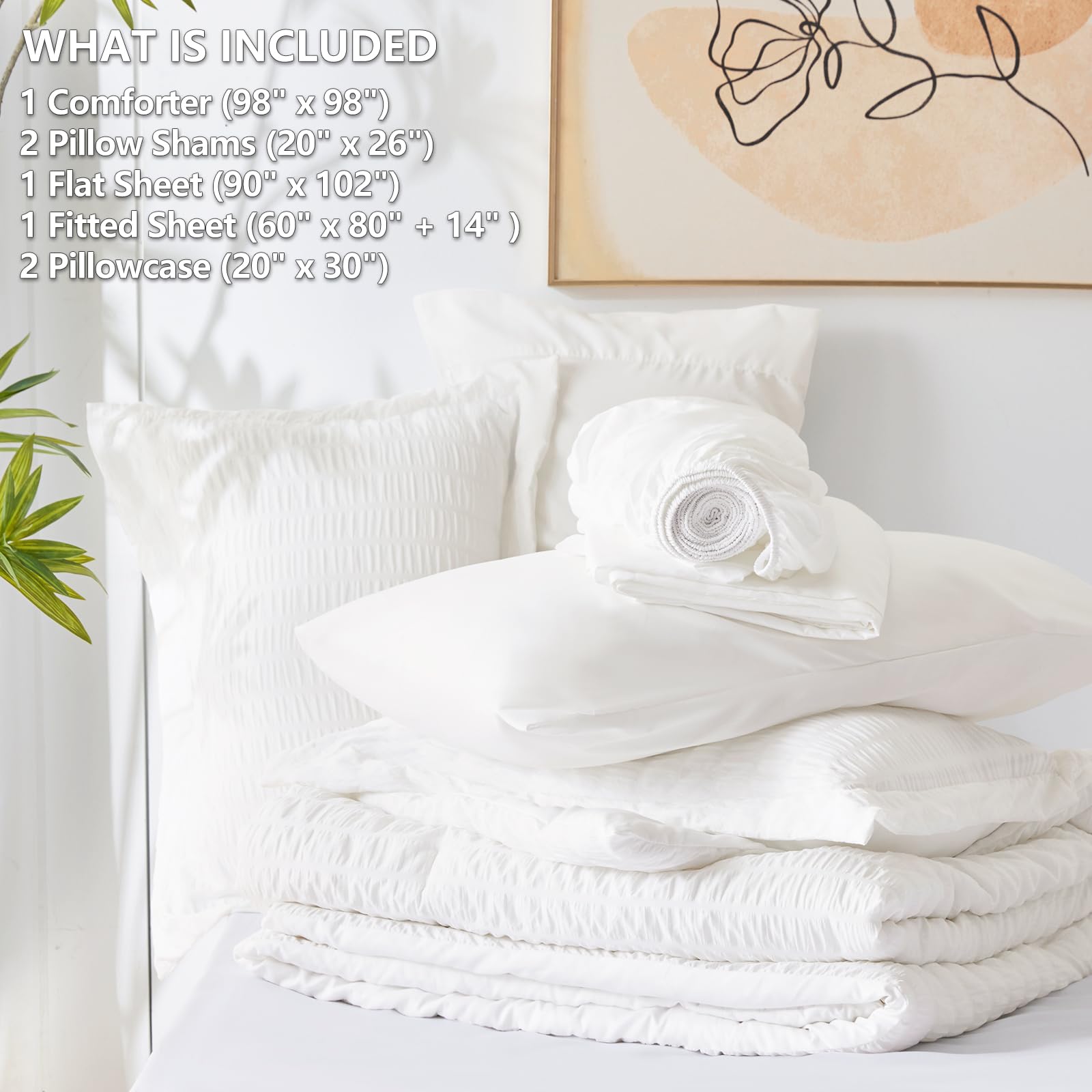 CozyLux elastic non-slip fitted sheet stays in place