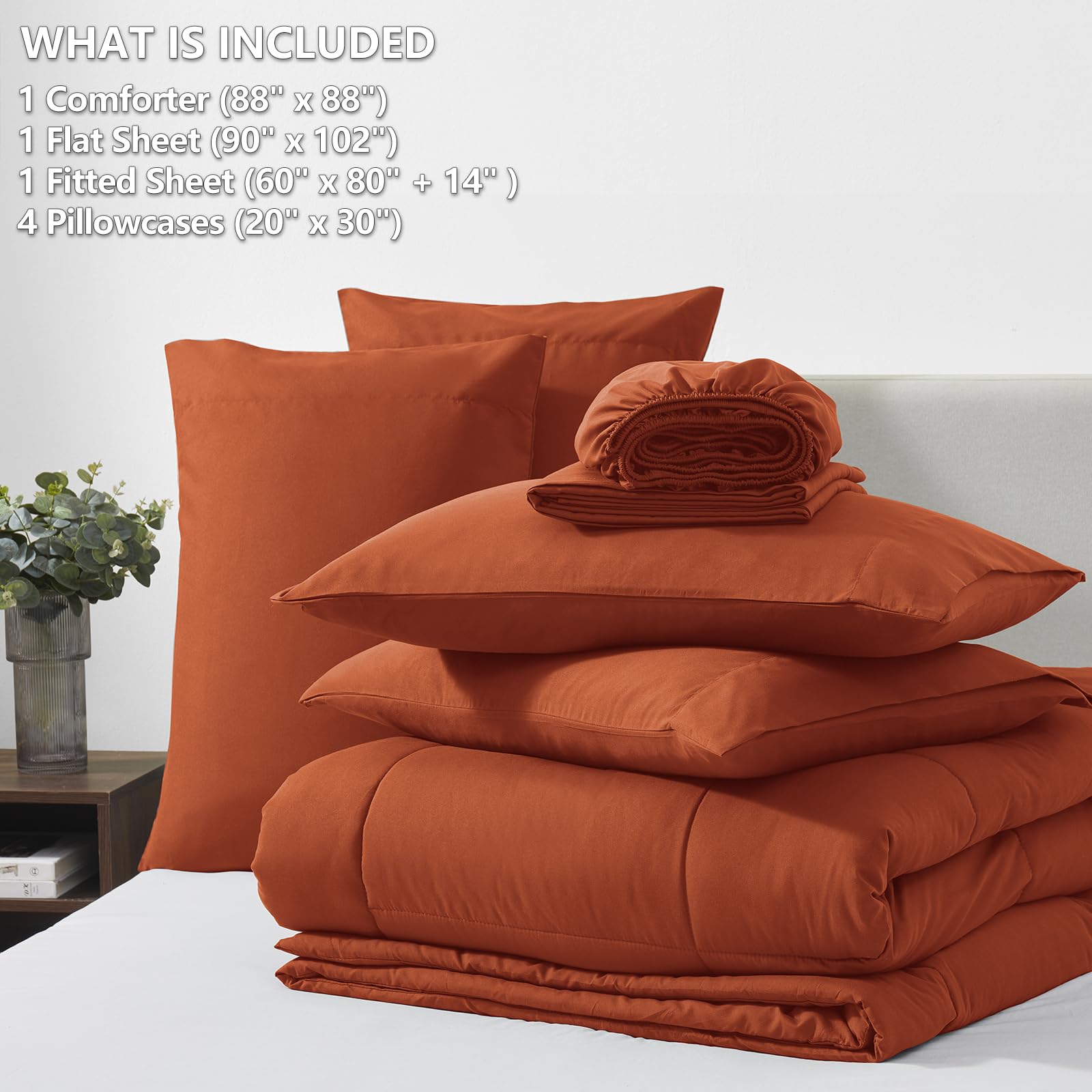 CozyLux envelope-closure pillowcases keep pillows secure throughout the night