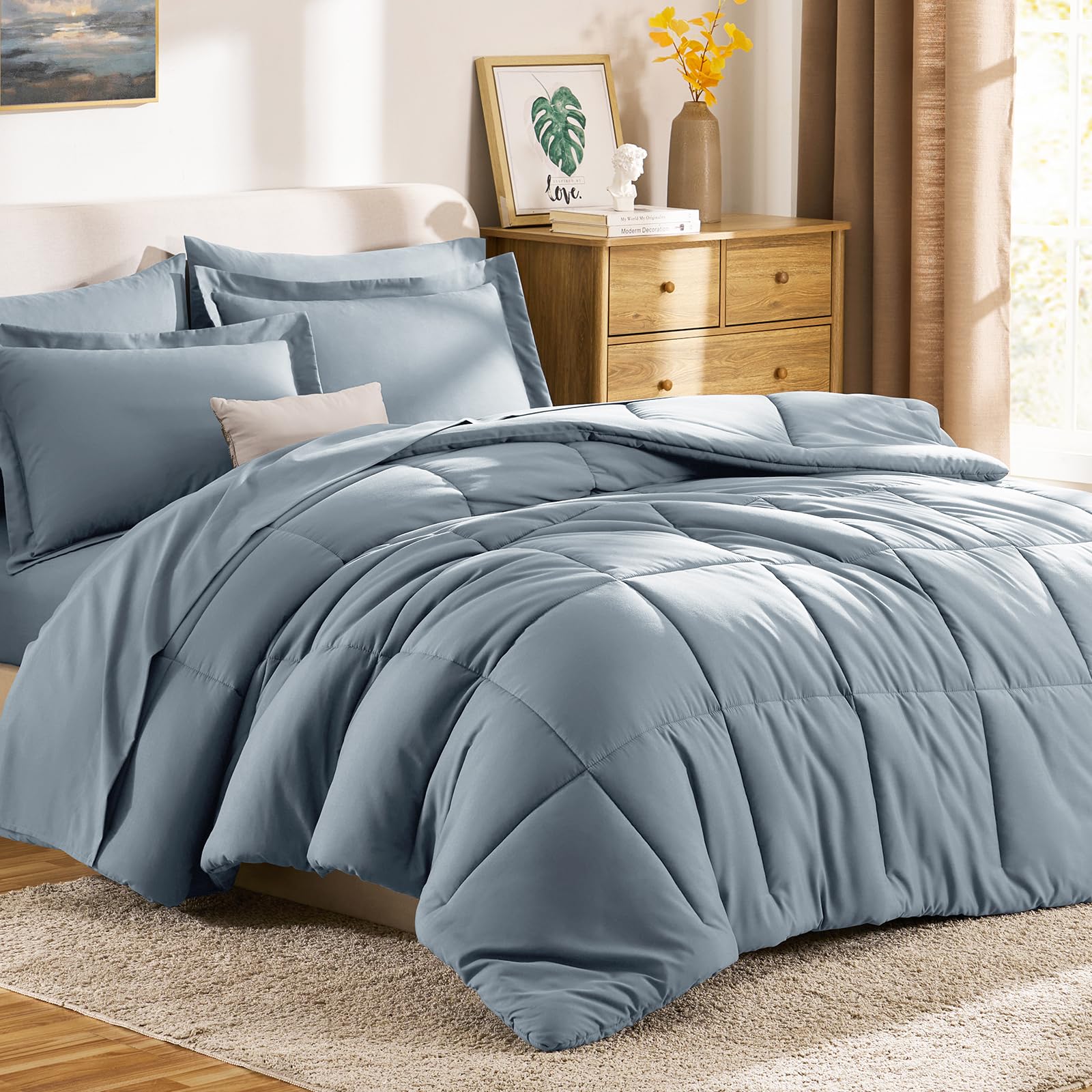 Fade- and shrink-resistant dyeing technique preserves color and fit over time.