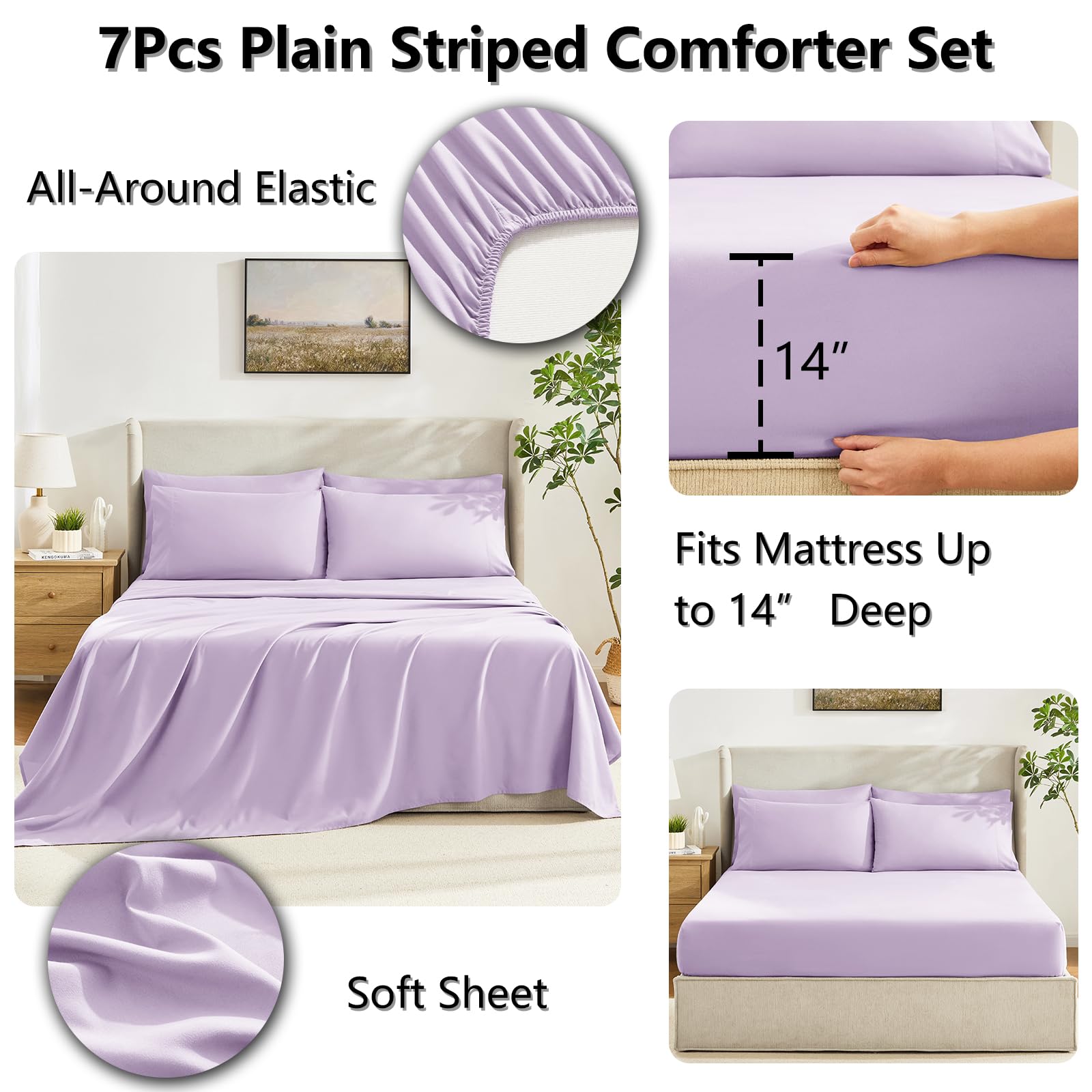 CozyLux flat sheet 81x96 providing ample coverage