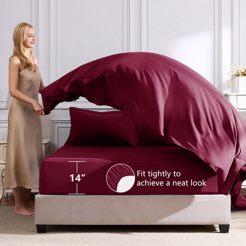 CozyLux flat sheet king 108x102 ready for layering