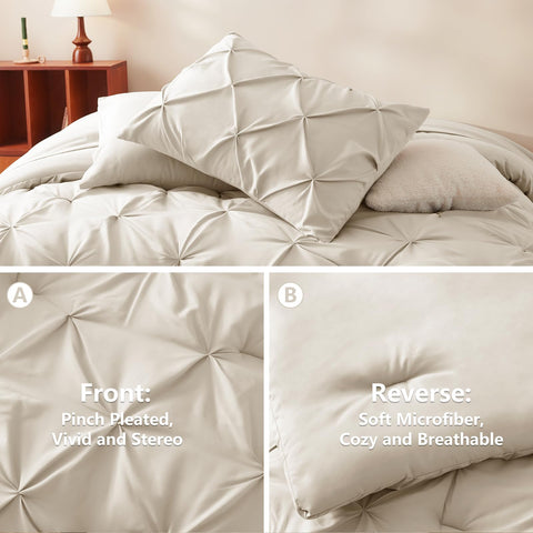 CozyLux elastic deep-pocket sheet fits up to 14 inches for secure nights.