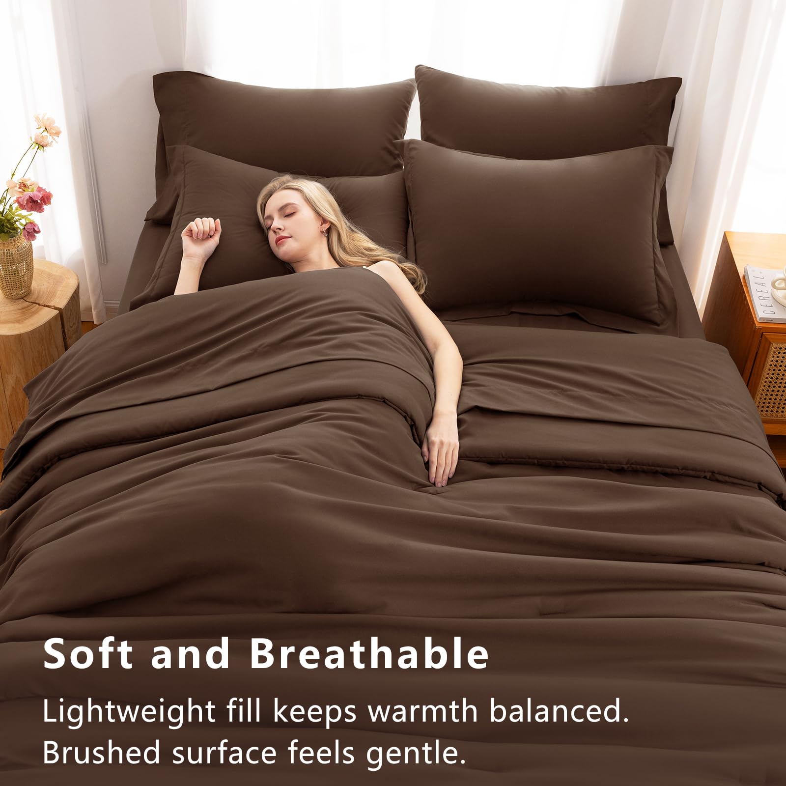 CozyLux king fitted sheet with deep pockets ready to fit tall mattresses.