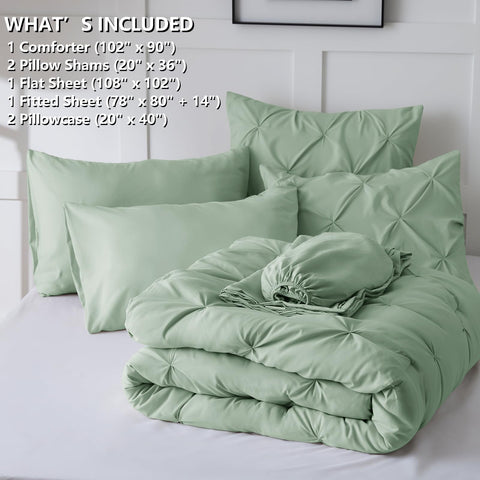 CozyLux pillow shams 20x36 complete the bed in a bag look