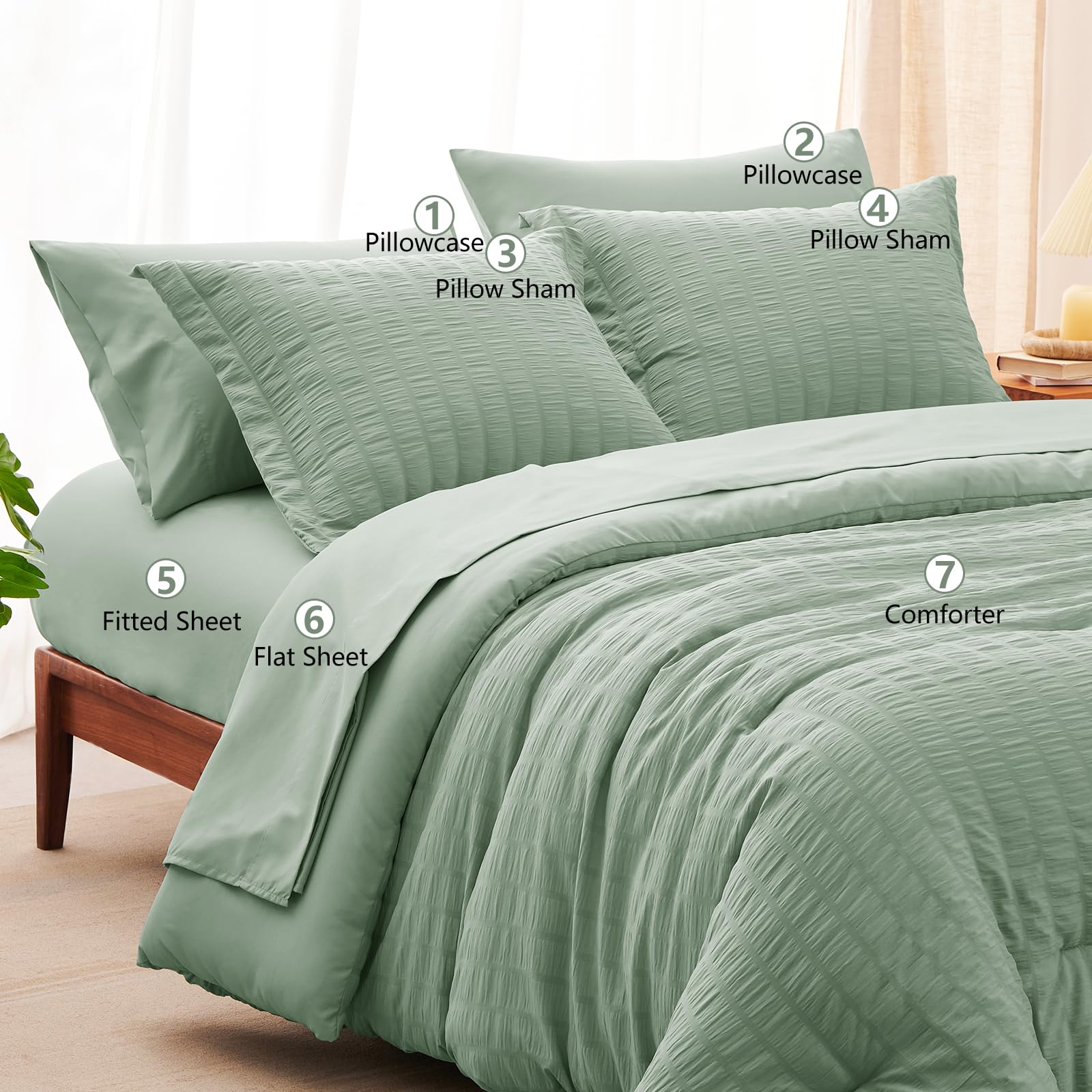 CozyLux pillowcases and shams coordinate for a cohesive sleep setup.