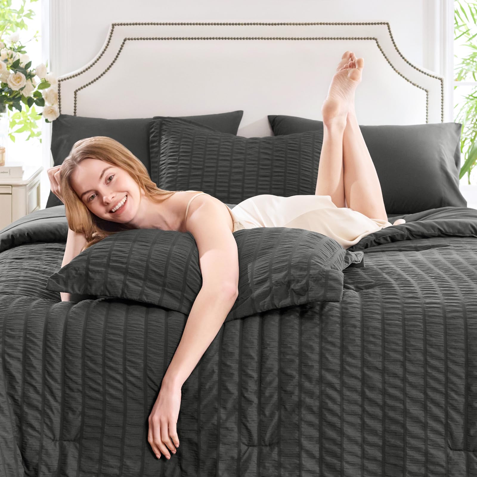 CozyLux pillowcases pair with comforter for coordinated sleeping spaces