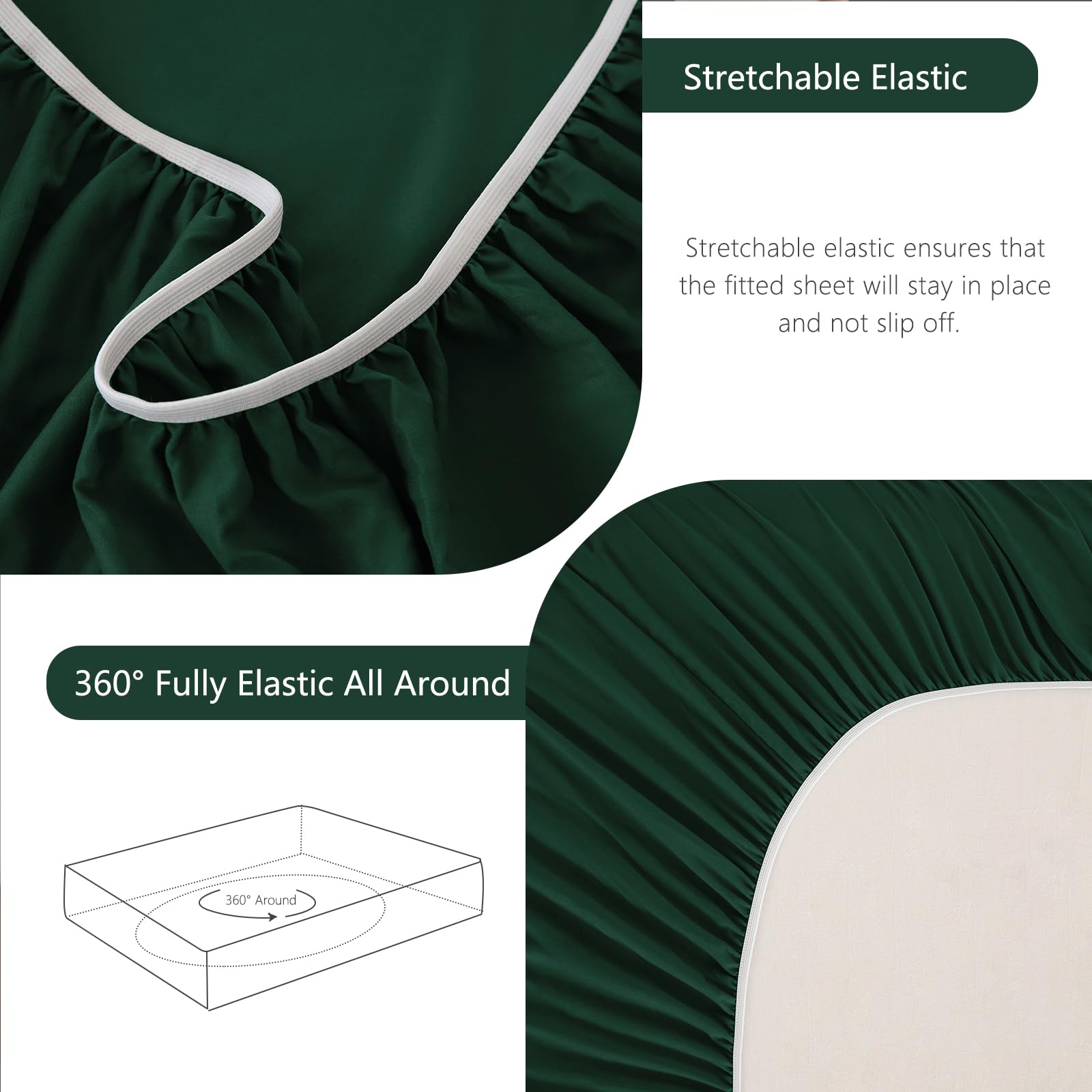 CozyLux machine-washable care label emphasizes easy cleaning.