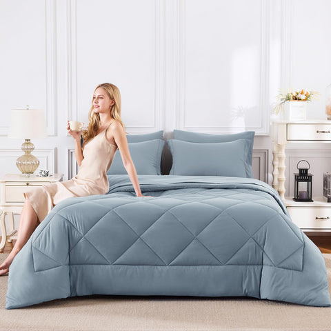 CozyLux machine-washable bedding for simple care.