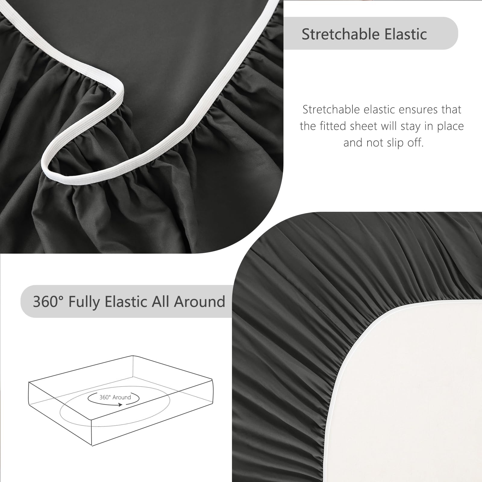 CozyLux machine-washable care label confirms easy cleaning between uses.