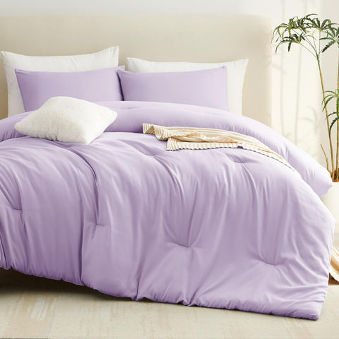 CozyLux machine-washable set offers easy care and long-lasting softness.