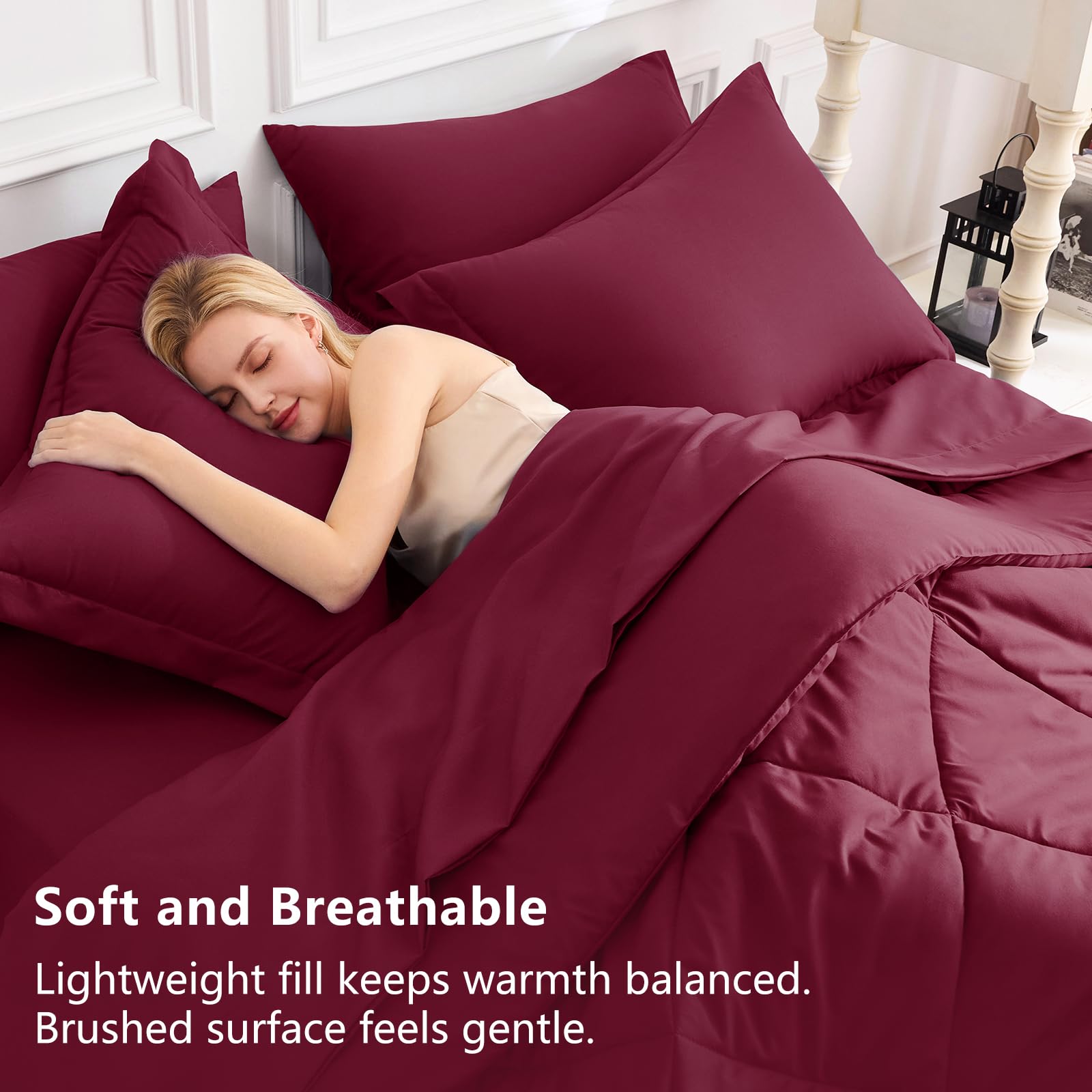 CozyLux microfiber close-up highlights soft, breathable texture and smooth handfeel.