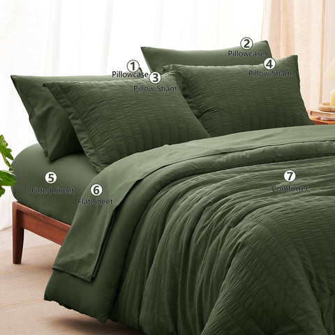CozyLux microfiber fill delivers lightweight warmth and softness.
