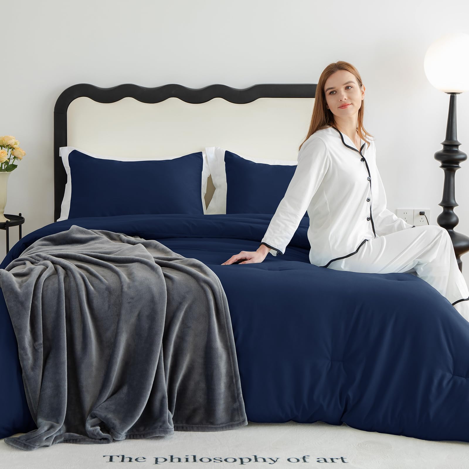 CozyLux all-season comfort shown in a cozy-night setup.