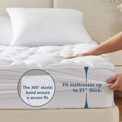CozyLux cotton shell is OEKO-TEX certified for skin friendly sleep
