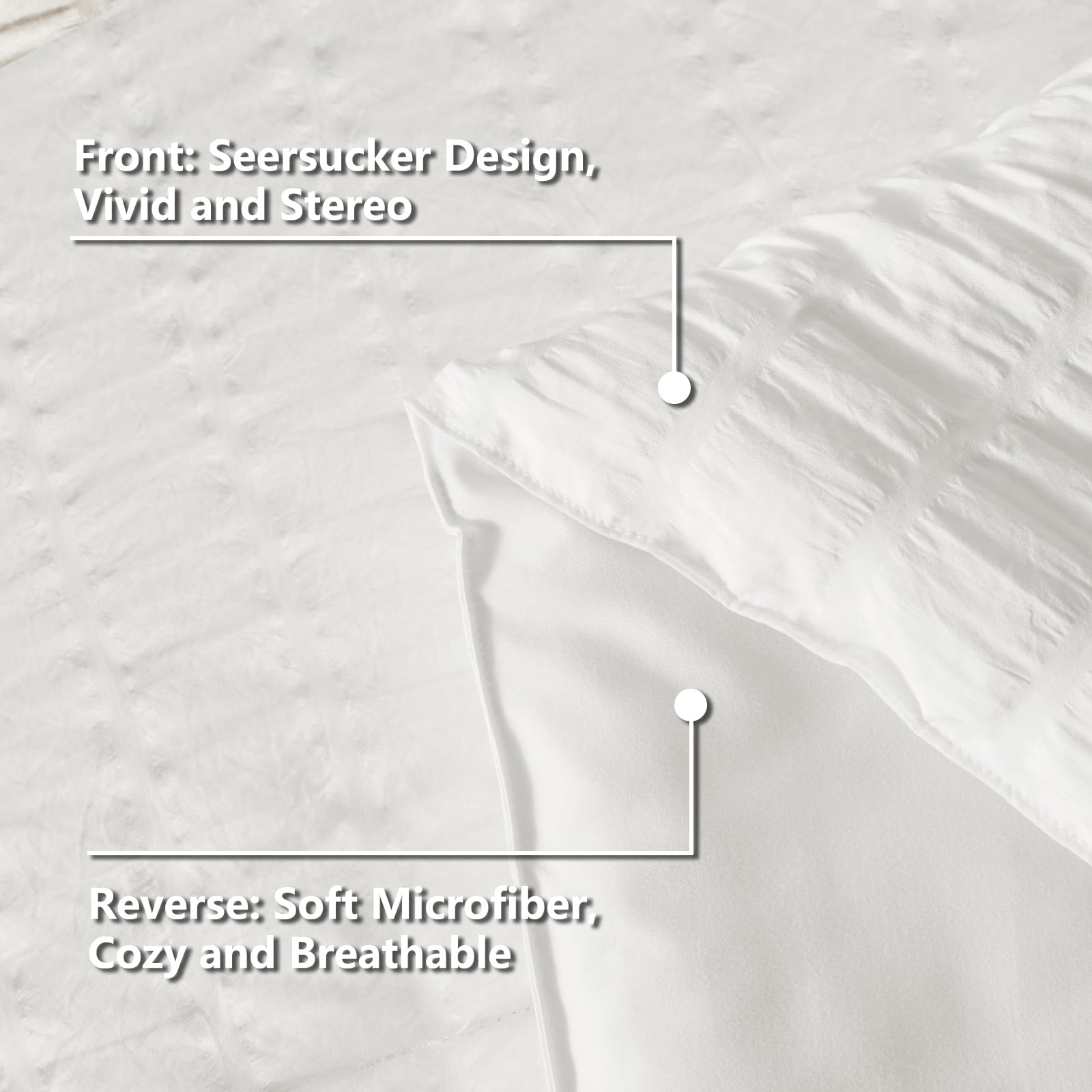 Pillowcases from CozyLux set showcasing soft-touch fabric