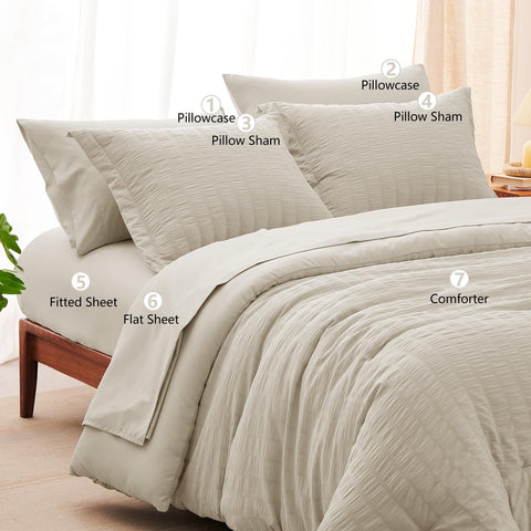 CozyLux pillow shams 20x26, tailored hotel-style look