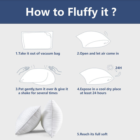 CozyLux vacuum-sealed packaging ships compactly.