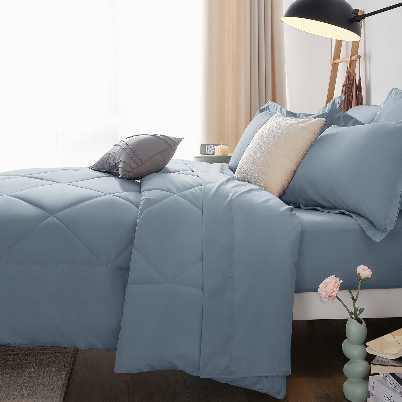 CozyLux pillowcase pair for smooth breathable sleep
