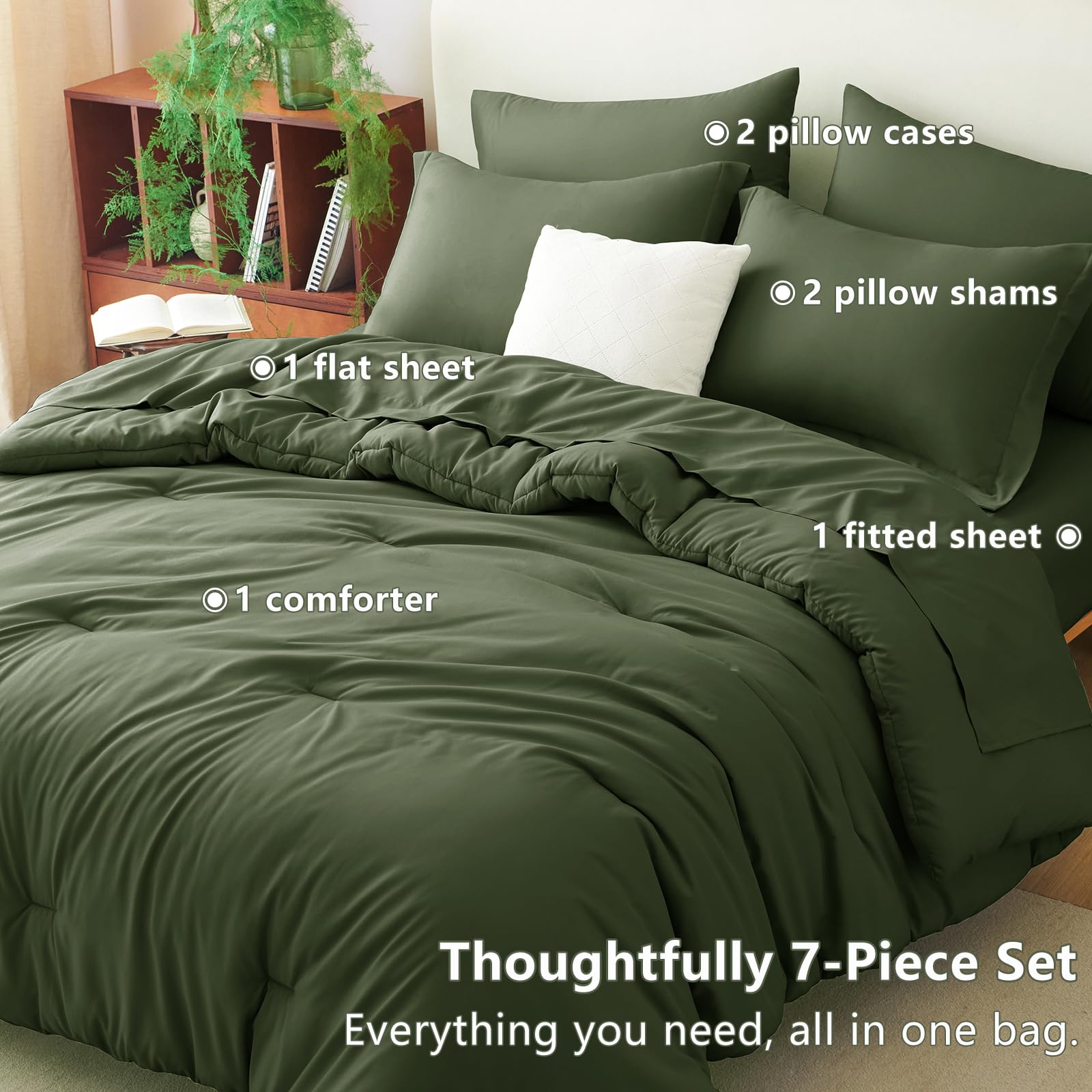 CozyLux pillowcases 20x30 paired with the set