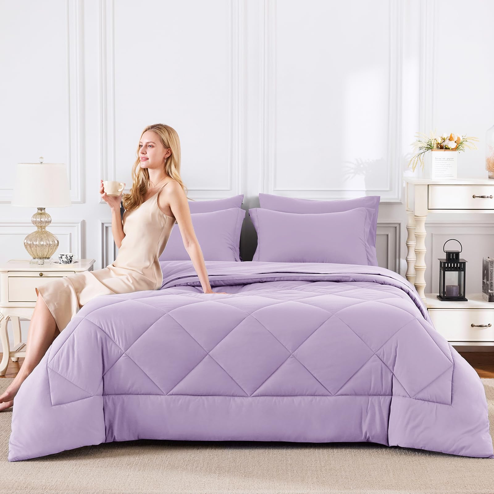 CozyLux pillowcases 20x30 complement the set with soft finish