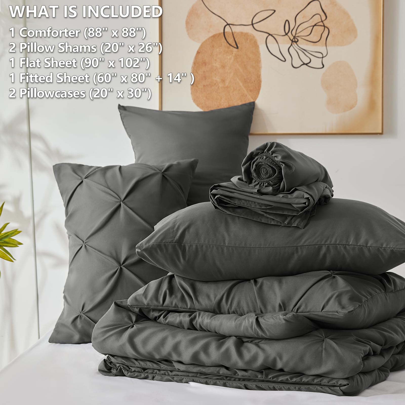CozyLux pillowcases 20 by 30 deliver soft, neat presentation
