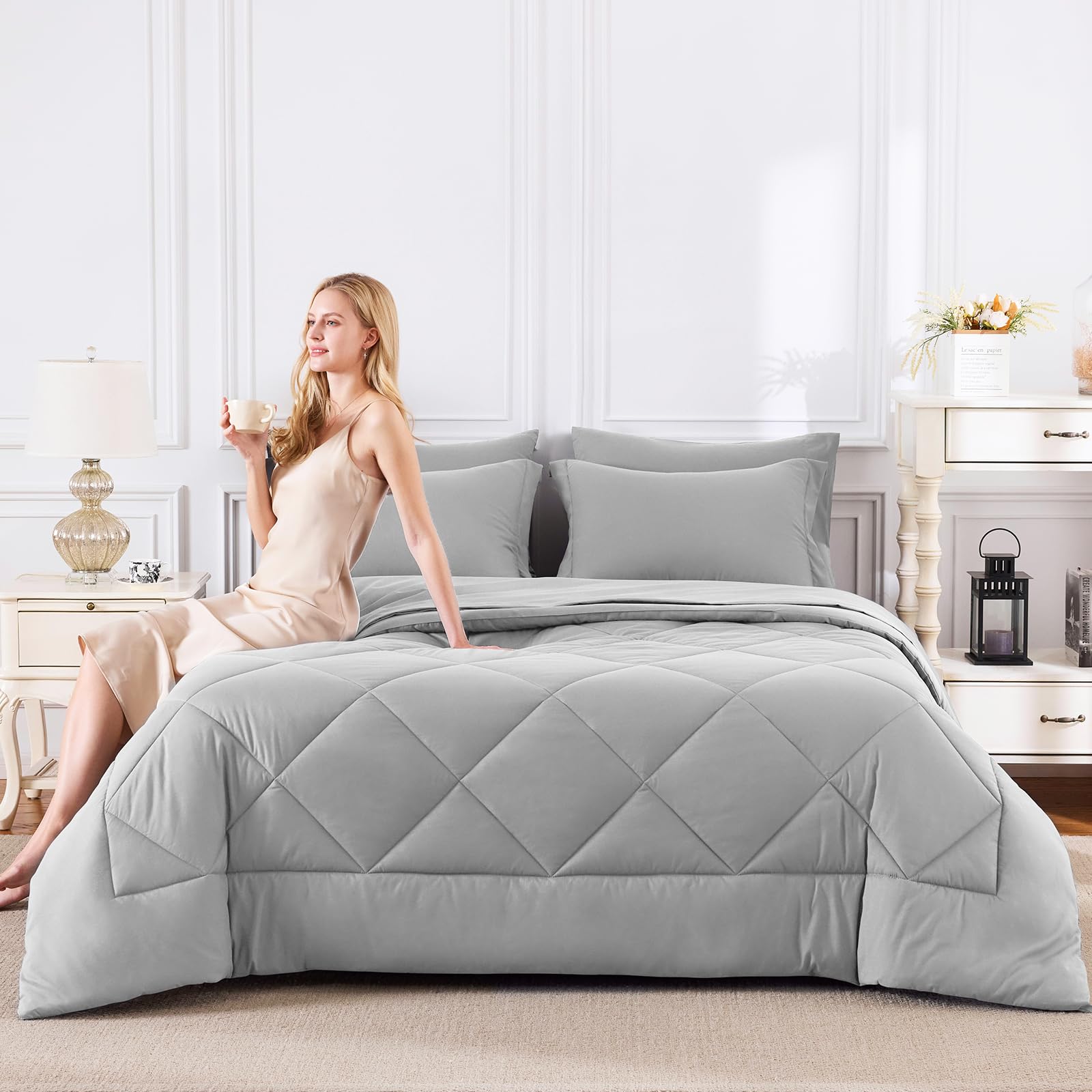 CozyLux pillowcases 20x30 inches help protect pillows while promoting airflow.
