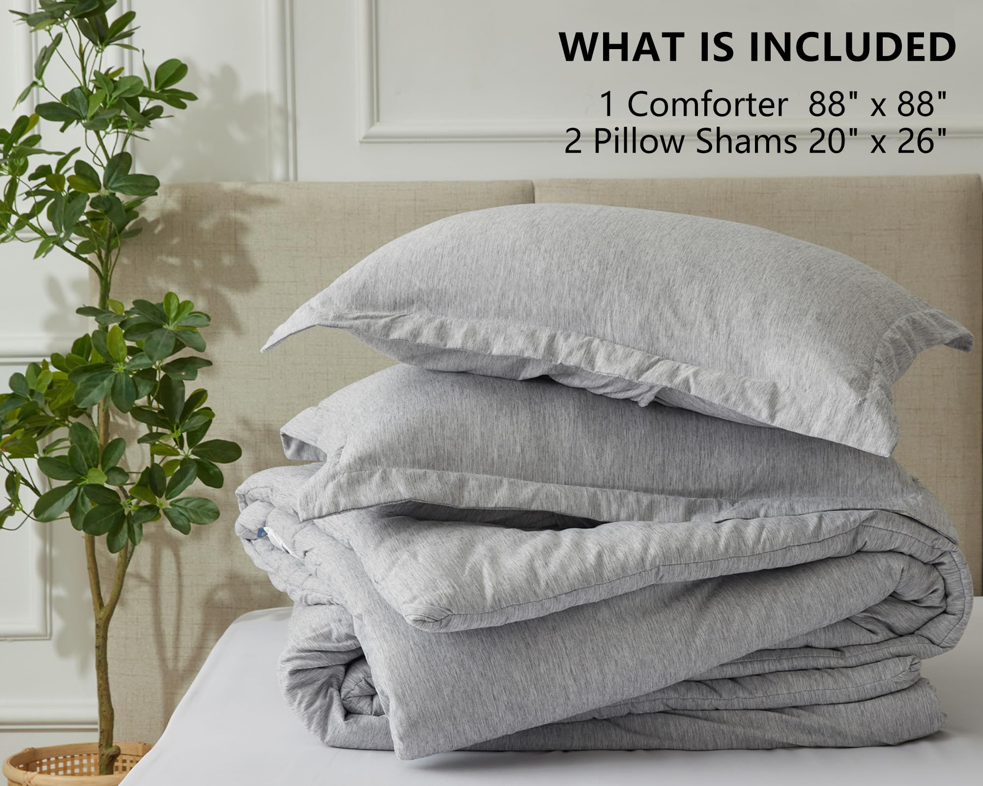 CozyLux breathable fabric keeps night dry and comfortable.
