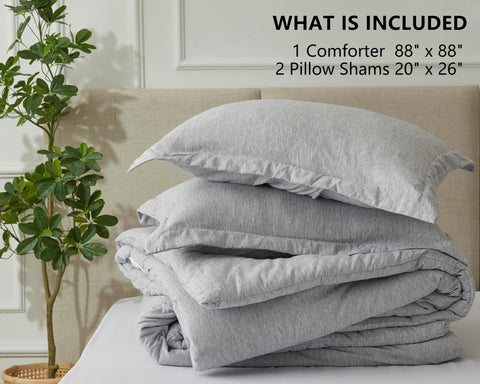 CozyLux breathable fabric keeps night dry and comfortable.