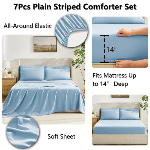 CozyLux envelope pillowcase close-up with secure closure
