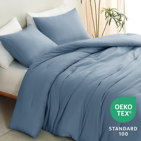 CozyLux four corner ties secure the duvet for a stable, slip-free bed.