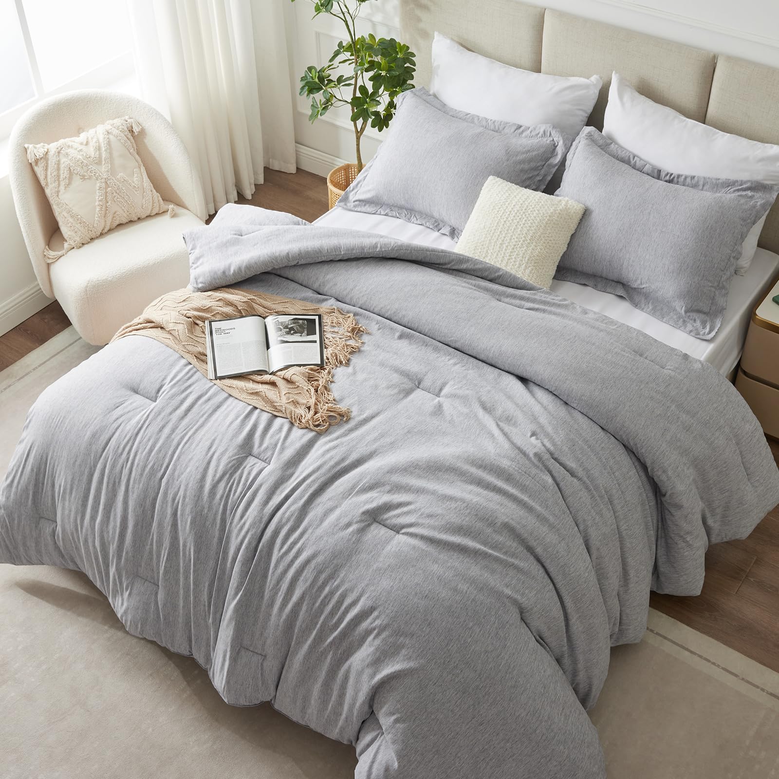 CozyLux Queen Comforter Set packaging ready for safe arrival.