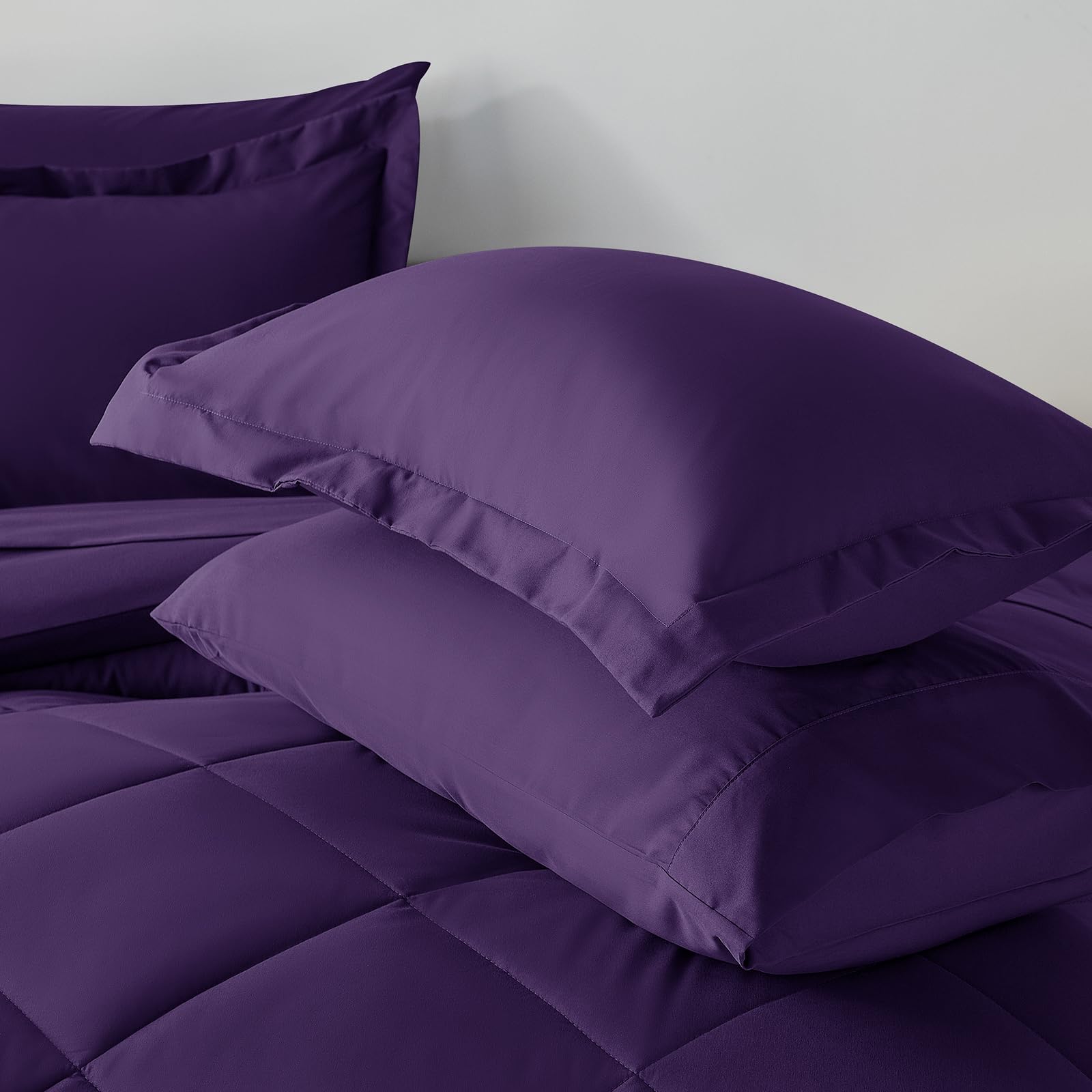 Seven piece set covers essentials for an effortless bed makeover