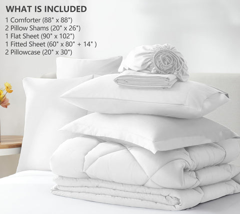 CozyLux pillow shams closeup showing crisp edges and secure fit.