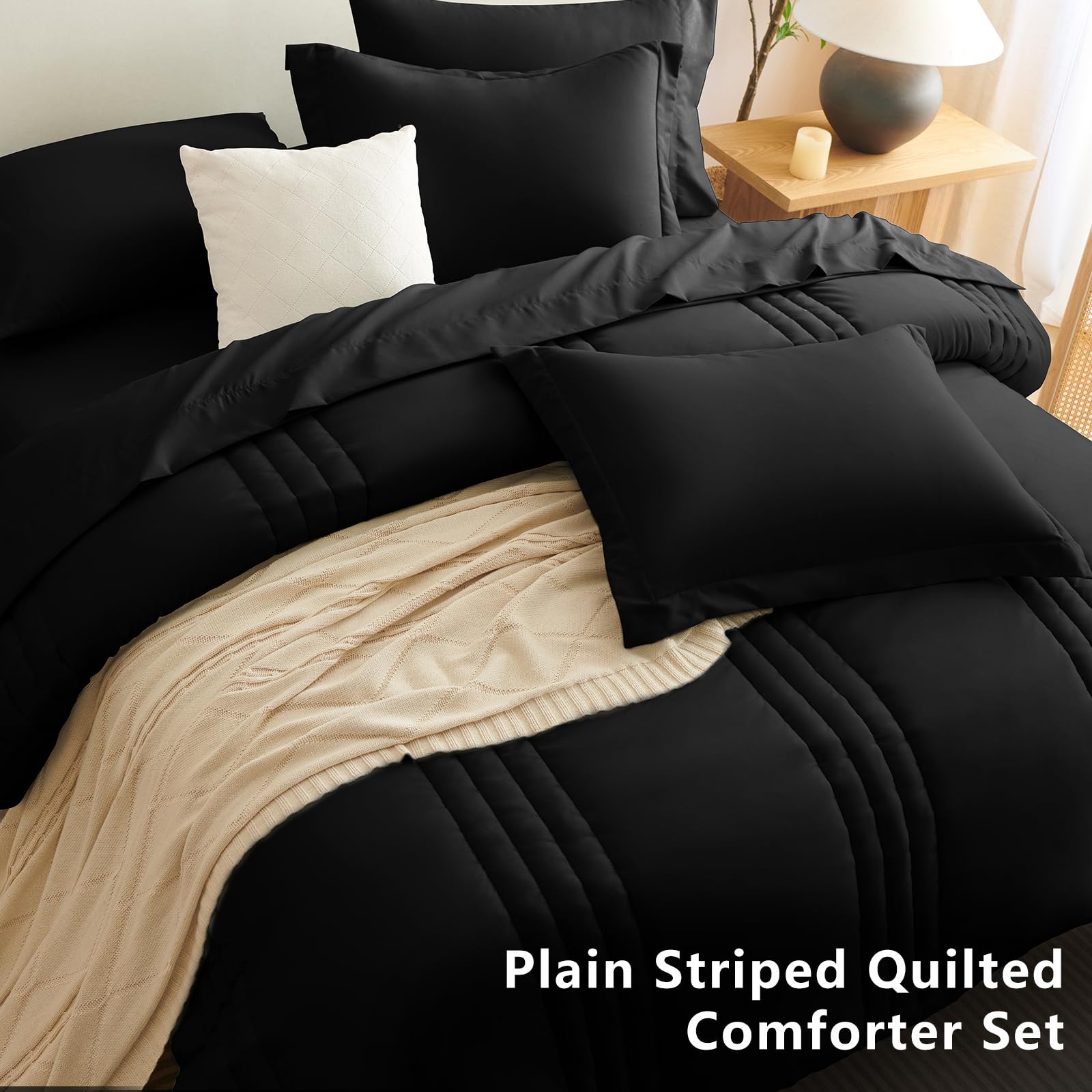 CozyLux queen flat sheet 90x102 for smooth bedding layering.