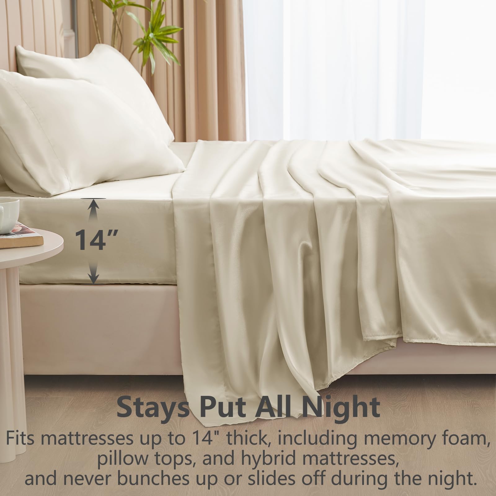 CozyLux satin pillowcase 2 offering smooth skin touch and comfort.