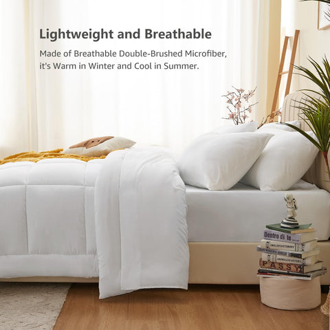 CozyLux seven-piece bedding contents laid out for quick setup and cohesive bedding.