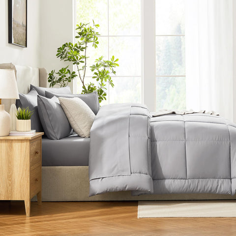 CozyLux soft finish bed-in-a-bag ready for cozy nights.